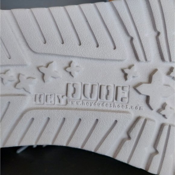 Nwt Hey Dude Wally Stretch Ozone 22 Men's Gray Slip On Loafer Shoes Size 13 - Picture 8 of 12